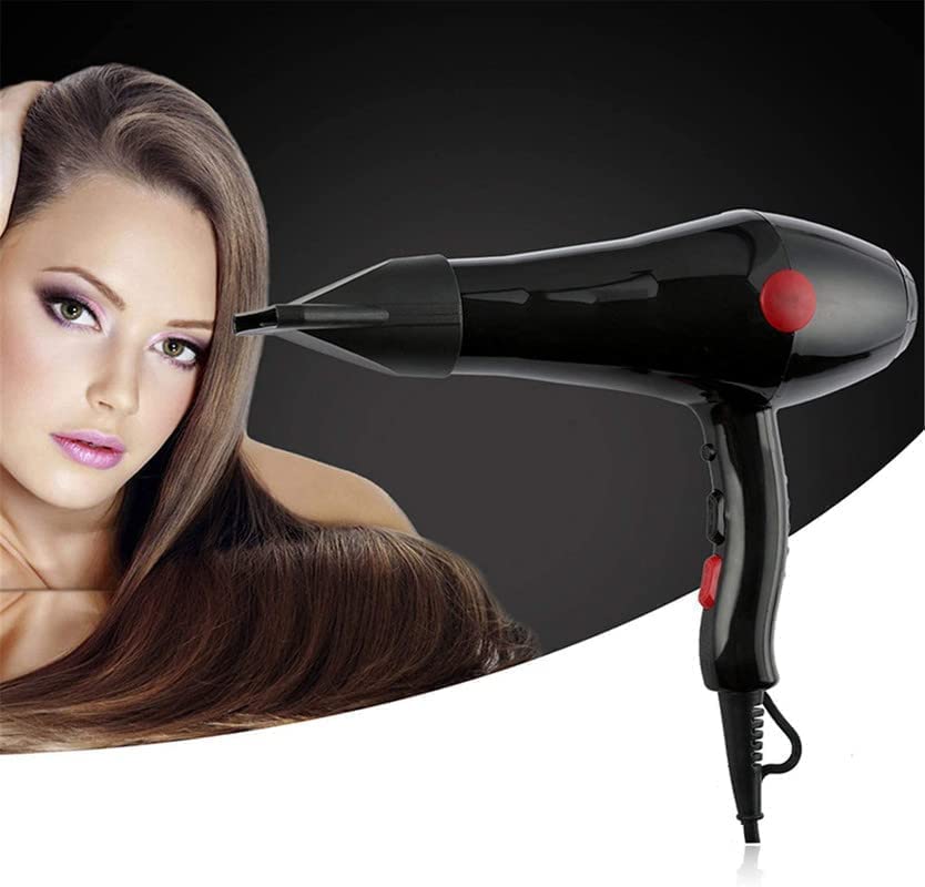 Professional 2000 W High-Torque Hair Dryer for Women & Men – Salon, Parlour & Home Use | Ionic Conditioning | 3 Heat & 2 Speed Settings | Cold Shot | Foldable Handle | Ergonomic Design with Heat Shielding Technology (Black)